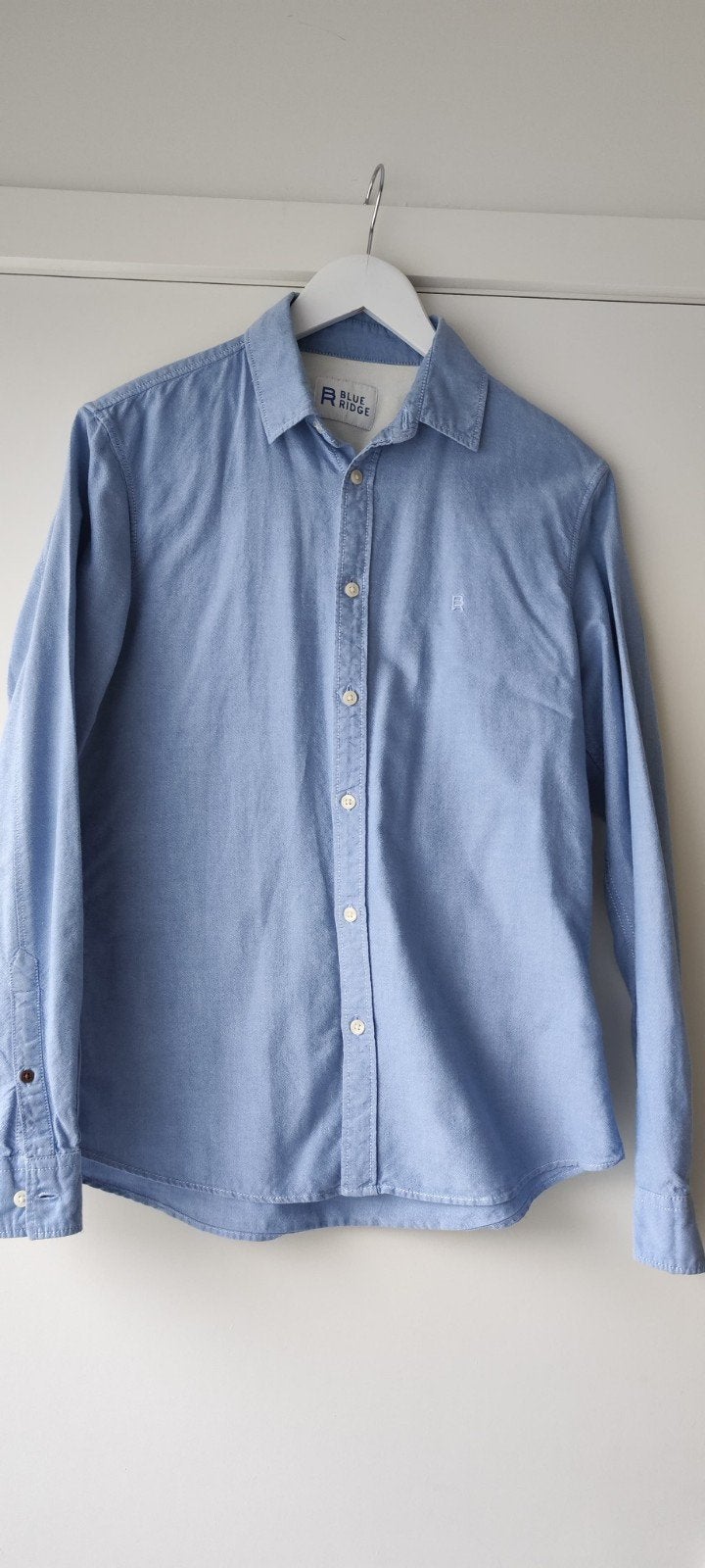 Blue ridge blauw hemd Medium, Vêtements | Hommes, Chemises, Enlèvement ou Envoi, Bleu