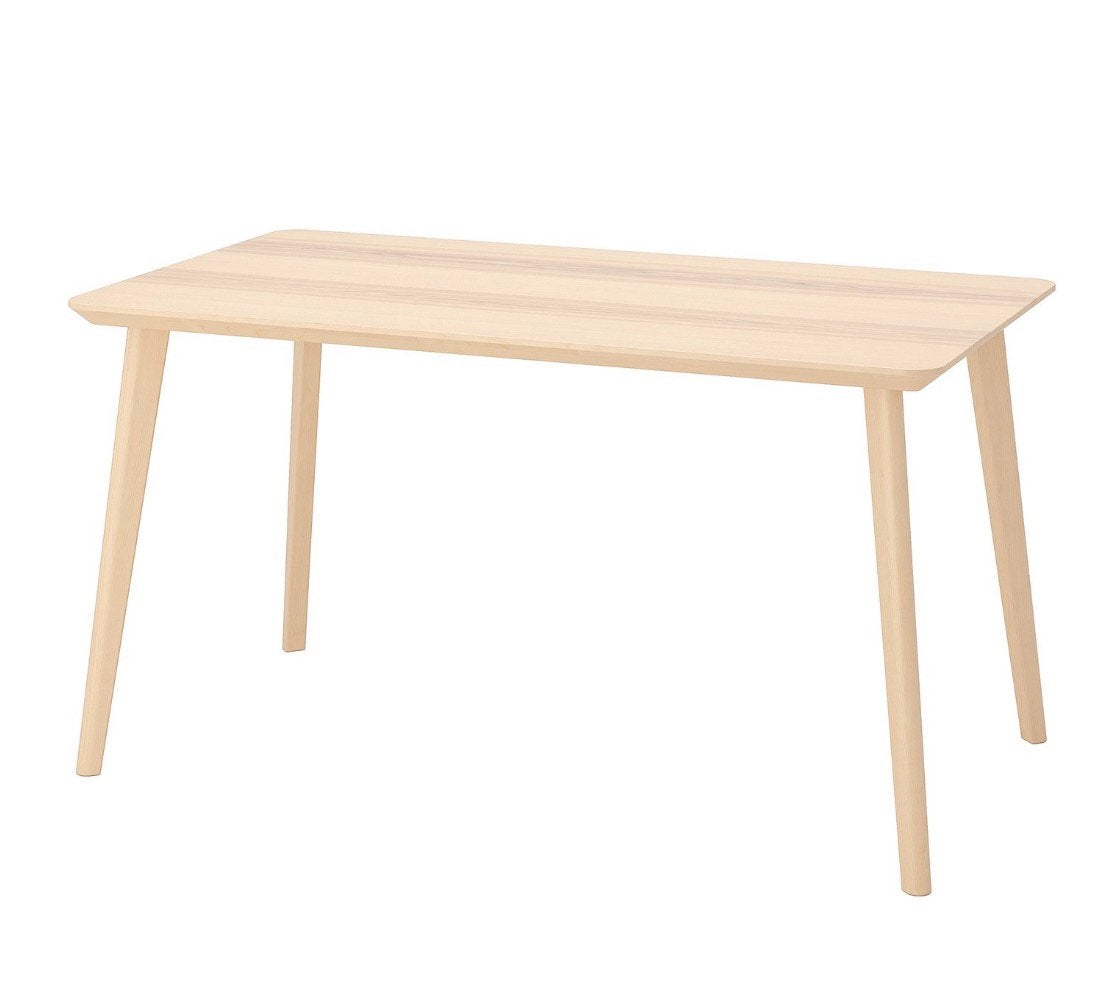 Lisabo IKEA tafel 140 cm, Maison & Meubles, Bureaux, Enlèvement, Utilisé, IKEA, 140 cm