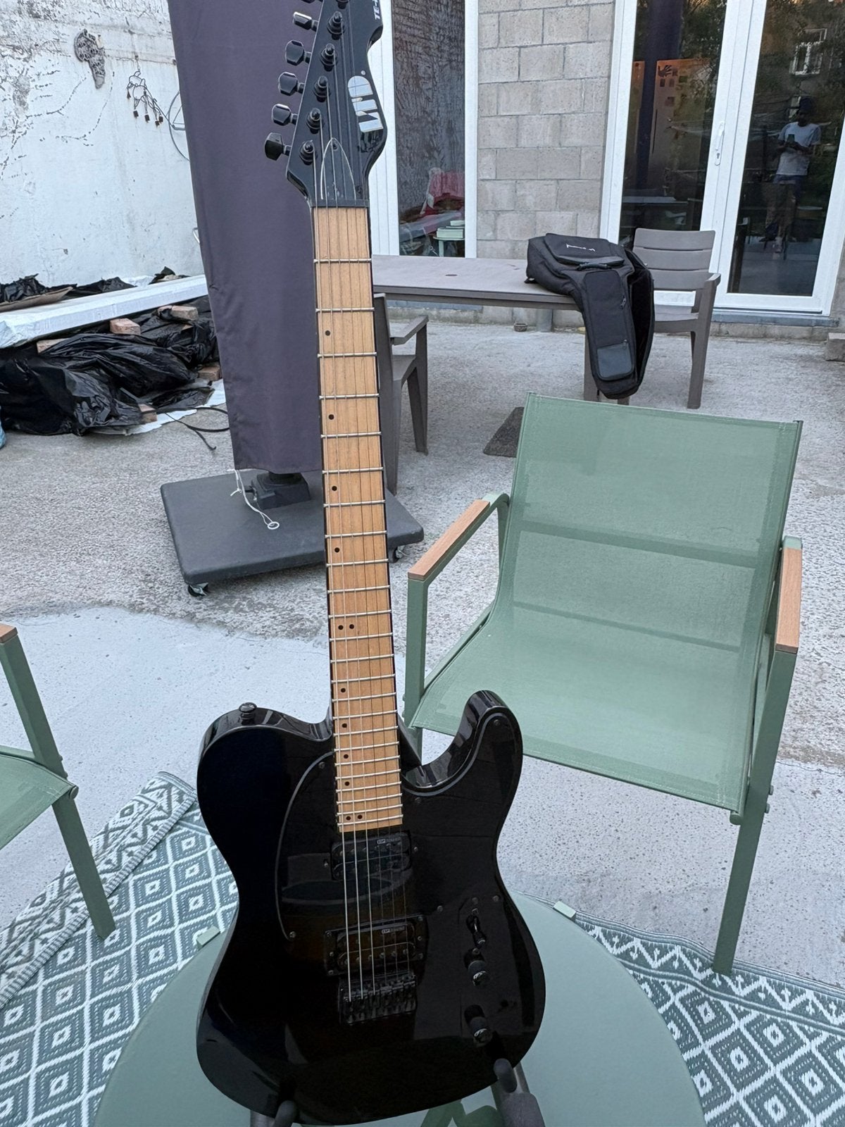 gitaar ltd te 200, Muziek en Instrumenten, Snaarinstrumenten | Gitaren | Elektrisch, Ophalen, Zo goed als nieuw