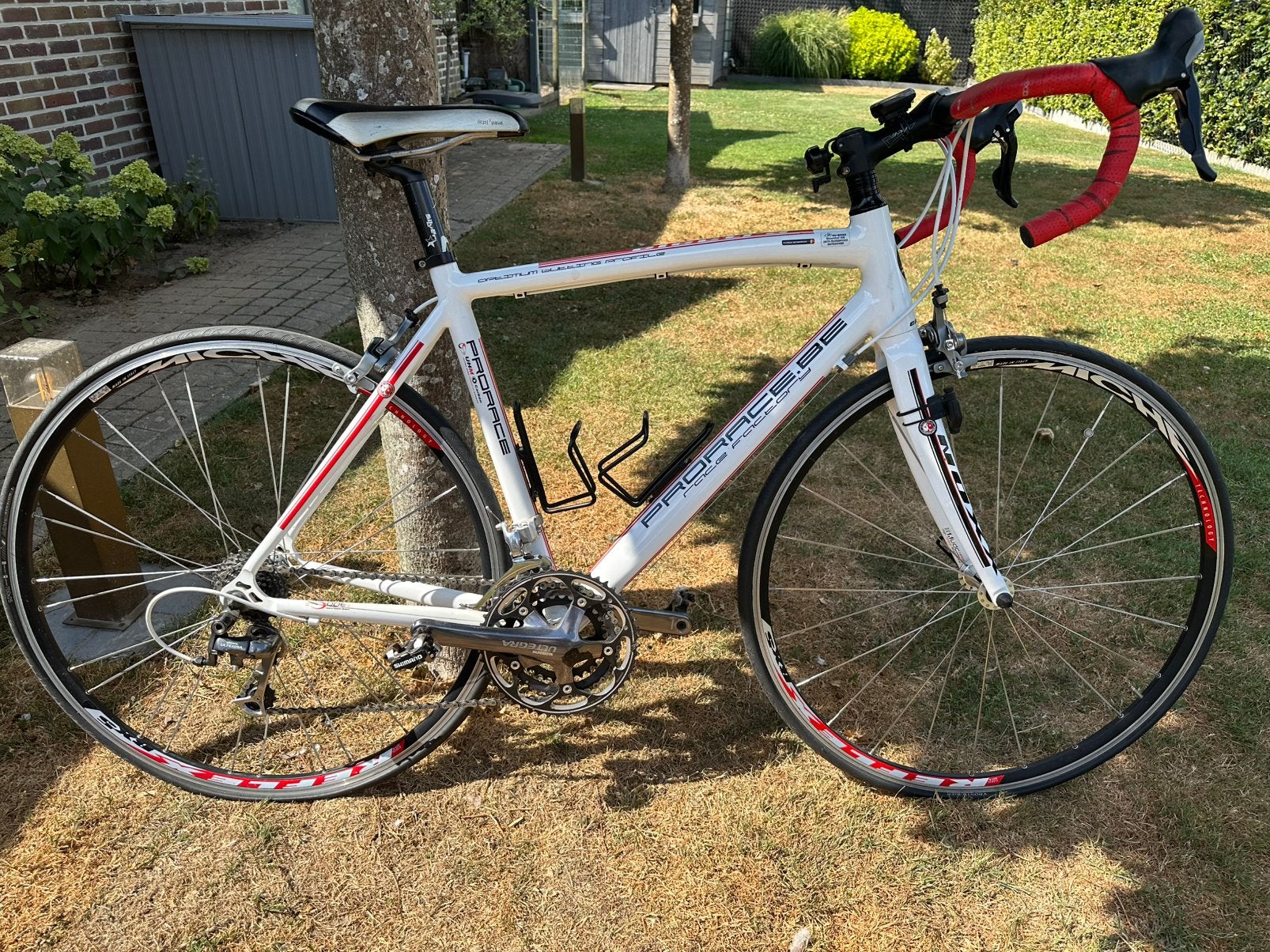 Koersfiets “prorace”, Vélos & Vélomoteurs, Vélos | Hommes | Vélos de sport & Vélo de randonnée, Utilisé, Autres marques, Plus de 20 vitesses