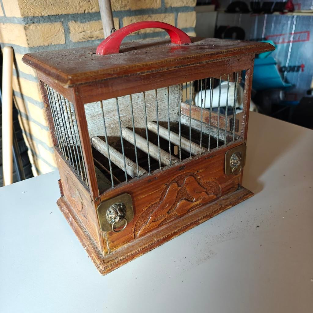 Vink boekvink vogelkooi handmade, Enlèvement ou Envoi, Cage à oiseaux