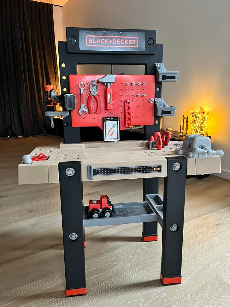 Black and decker werkbank van Smoby, Enlèvement, Comme neuf