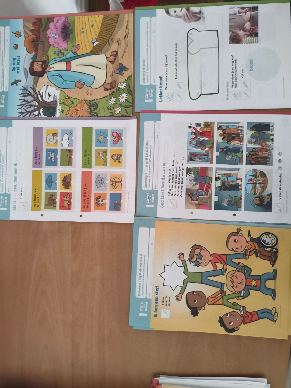 Sterren aan de hemel - Leerboek / Werkbladen (Leerjaar 1) -, Boeken, Ophalen, Nieuw