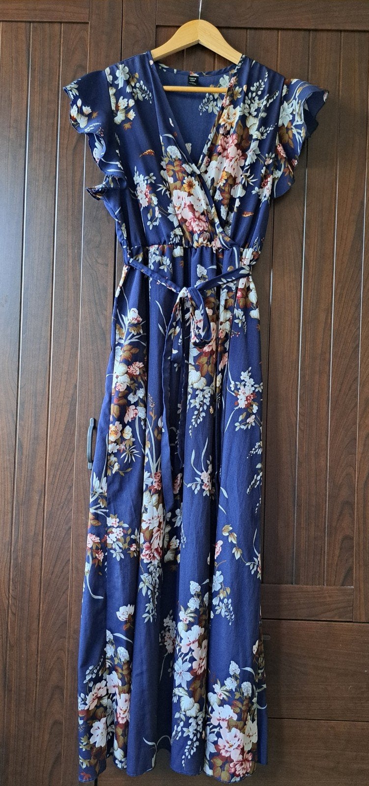 Mooie lange zomerjurk maat XL, Kleding | Dames, Maat 46/48 (XL) of groter, Gedragen, Onder de knie, Shein