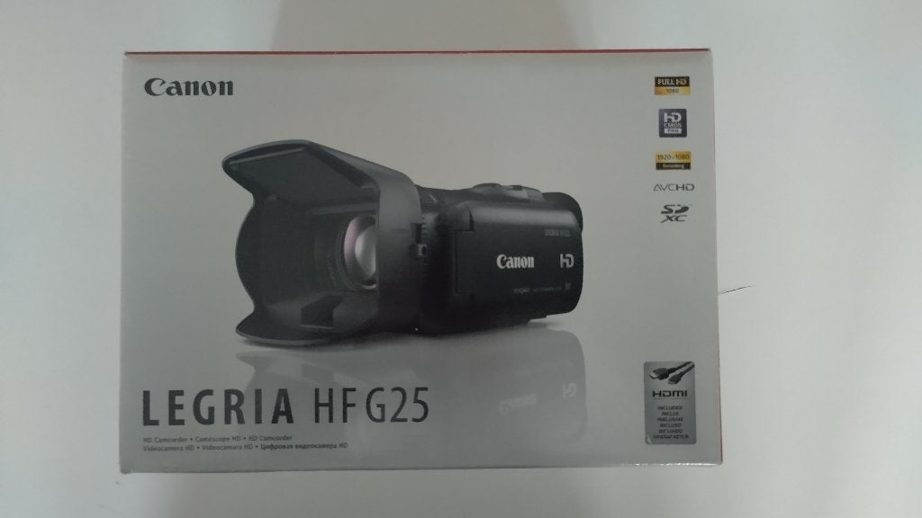 Canon Legria HF G25 Camcorder + Canon WM-V1, Audio, Tv en Foto, Videocamera's Digitaal, Canon, Ophalen of Verzenden, Zo goed als nieuw