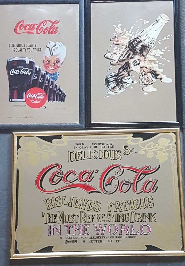Coca Cola vintage, Enlèvement, Comme neuf, Panneau publicitaire
