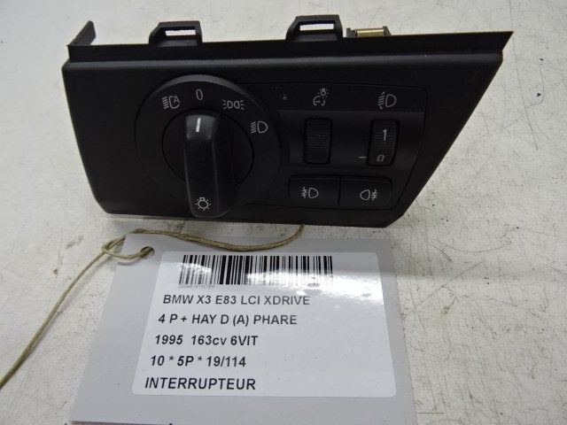 COMMUTATEUR BMW X3 (E83) (09-2003/08-2011) (3420273), Autos : Pièces & Accessoires, Utilisé, BMW