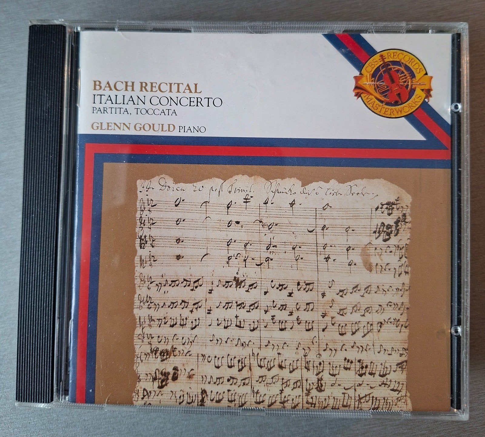 CD. Bach. Concerto pour les Italiens (CBS, Gould)., CD & DVD, CD | Instrumental, Enlèvement ou Envoi