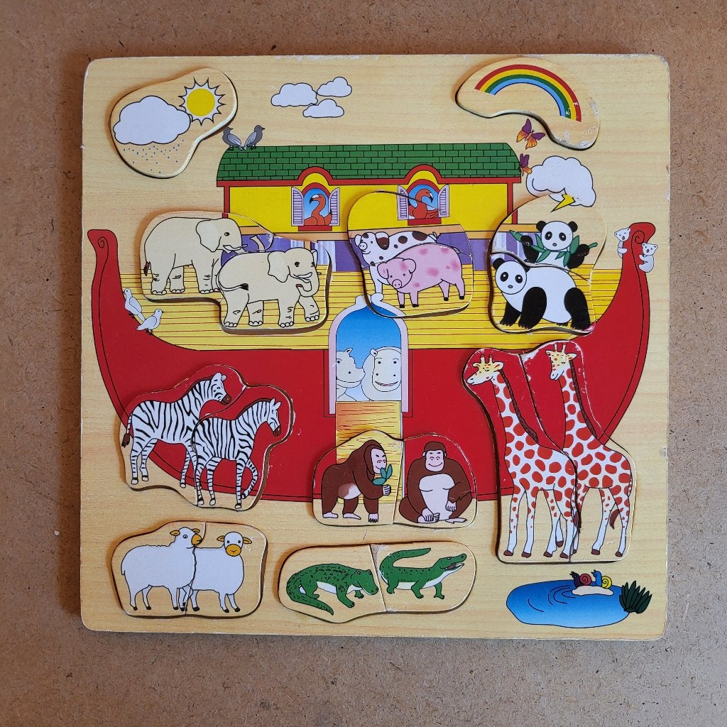 Houten puzzel Ark van Noach, Enlèvement ou Envoi, Puzzles