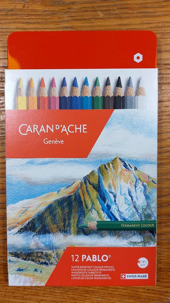 Caran d'Ache 12 Pablo Nieuw - voor Grafische Techniek, Ophalen of Verzenden, Nieuw, Potlood of Stift