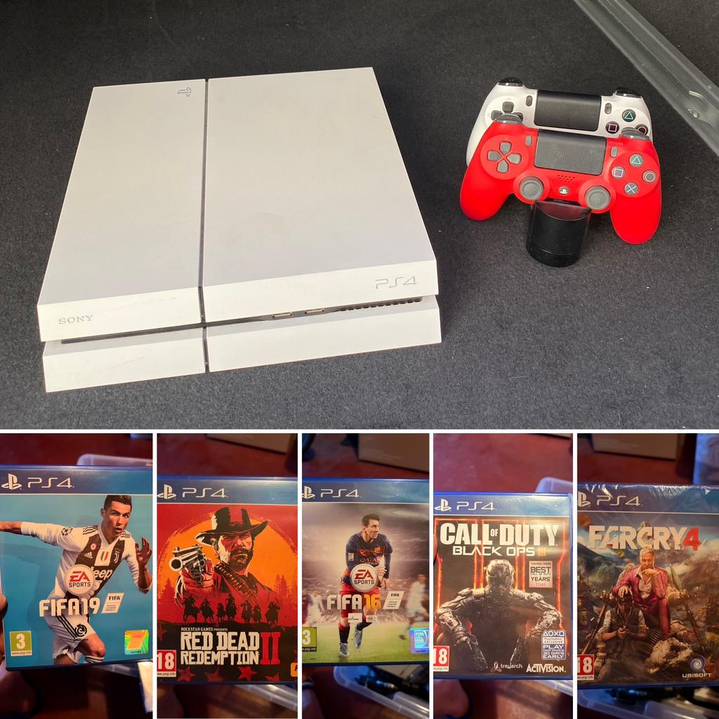 2x PlayStation 4 (500GB) + 5 Topgames – Perfecte bundle!, Enlèvement ou Envoi, Comme neuf