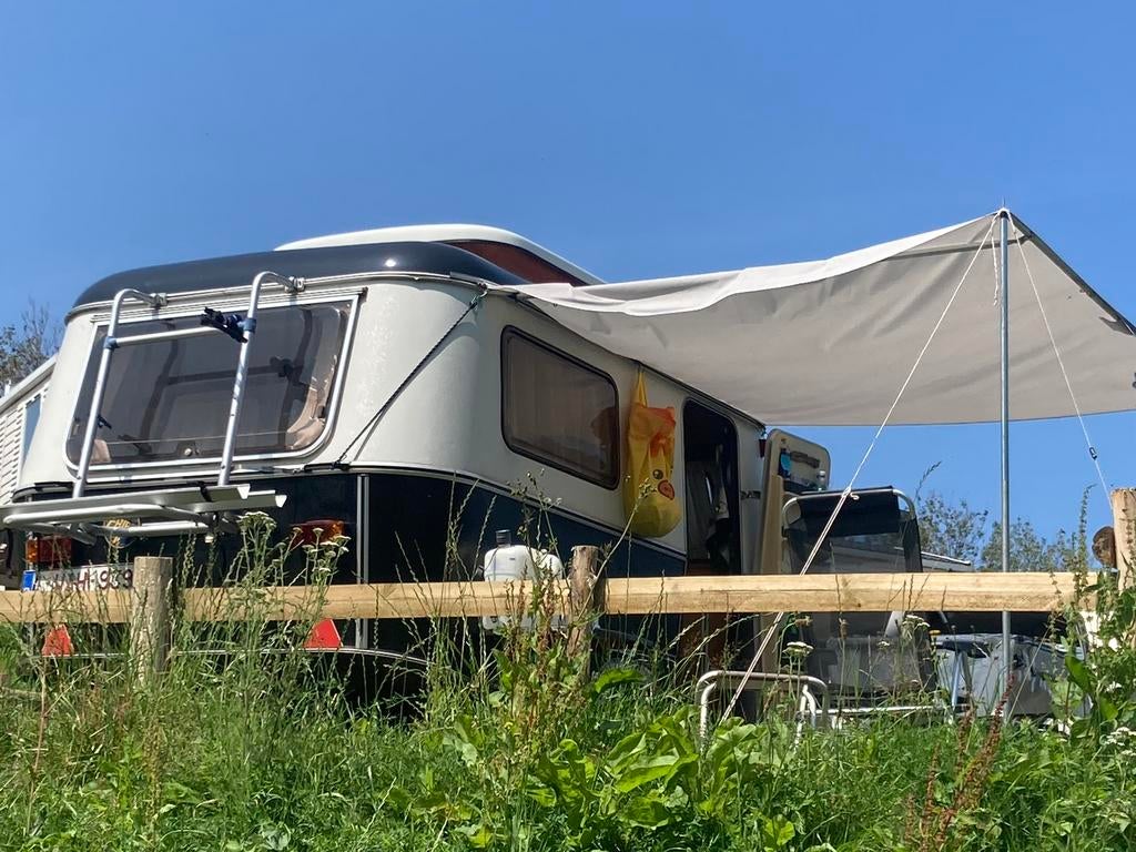 Old timer Eriba caravan te huur., Caravanes & Camping, Tentes, Utilisé, Enlèvement