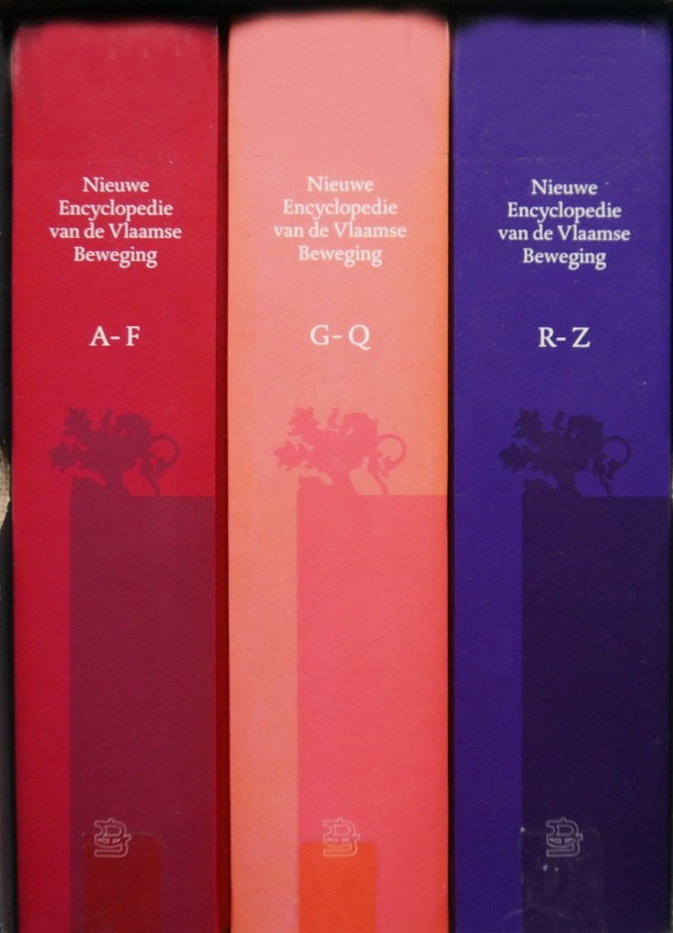 Nieuwe Encyclopedie van de Vlaamse Beweging incl CD, Boeken, Ophalen of Verzenden, Zo goed als nieuw