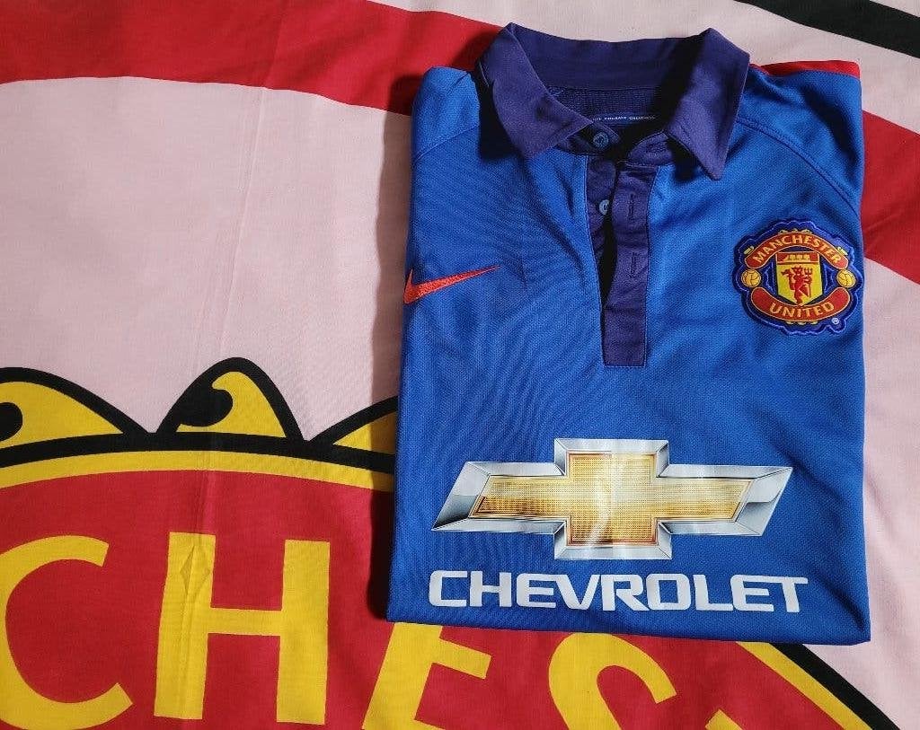 Maillot Manchester United Bleu Azur 2XL., Enlèvement ou Envoi, Comme neuf, Maillot