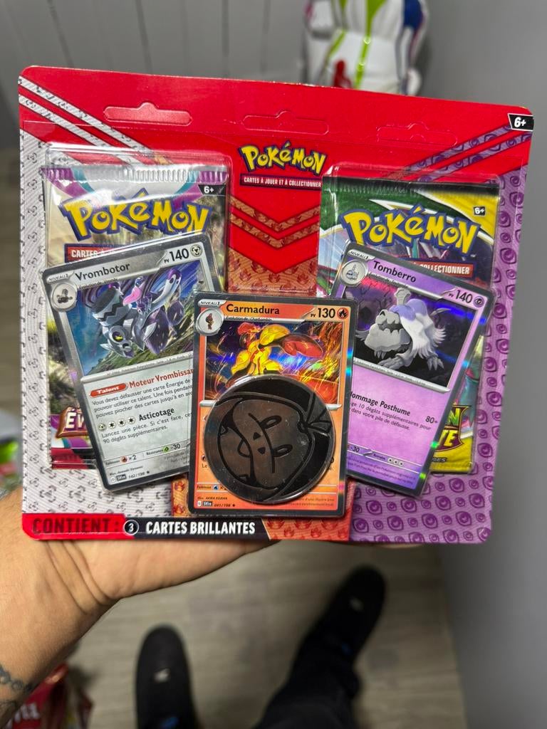 Pack duo évolution celeste, Hobby & Loisirs créatifs, Enlèvement, Neuf, Booster, Foil