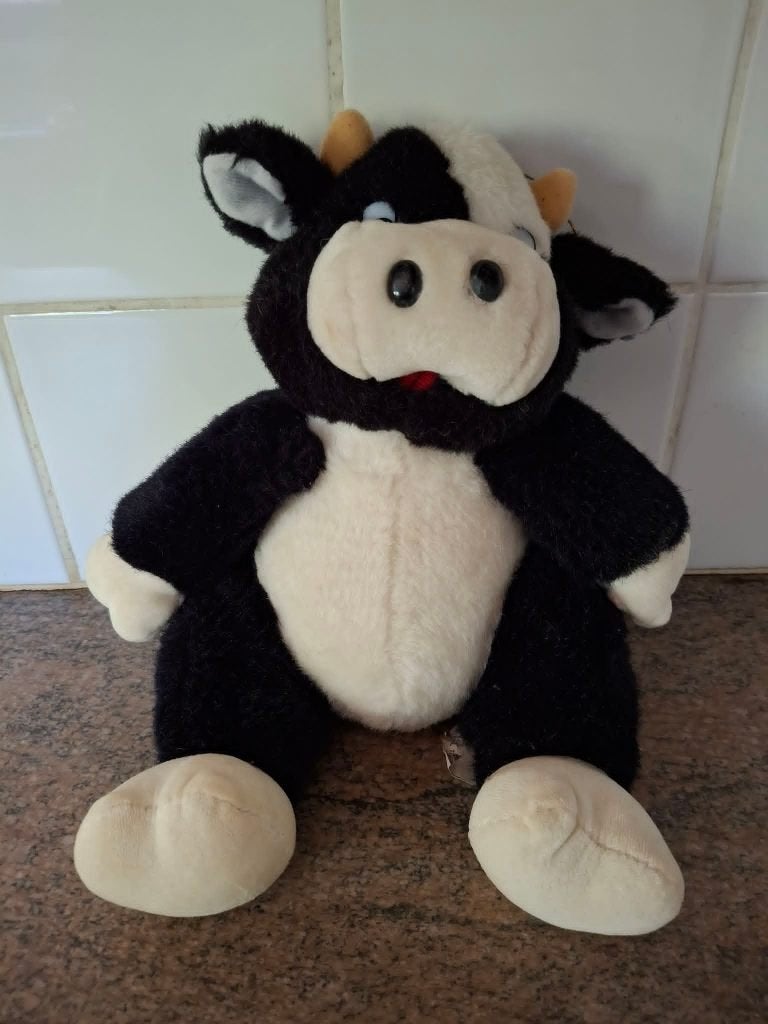 * koe zwart wit, Zwart, Ophalen of Verzenden, Zo goed als nieuw, Middelgroot (20 tot 80 cm)