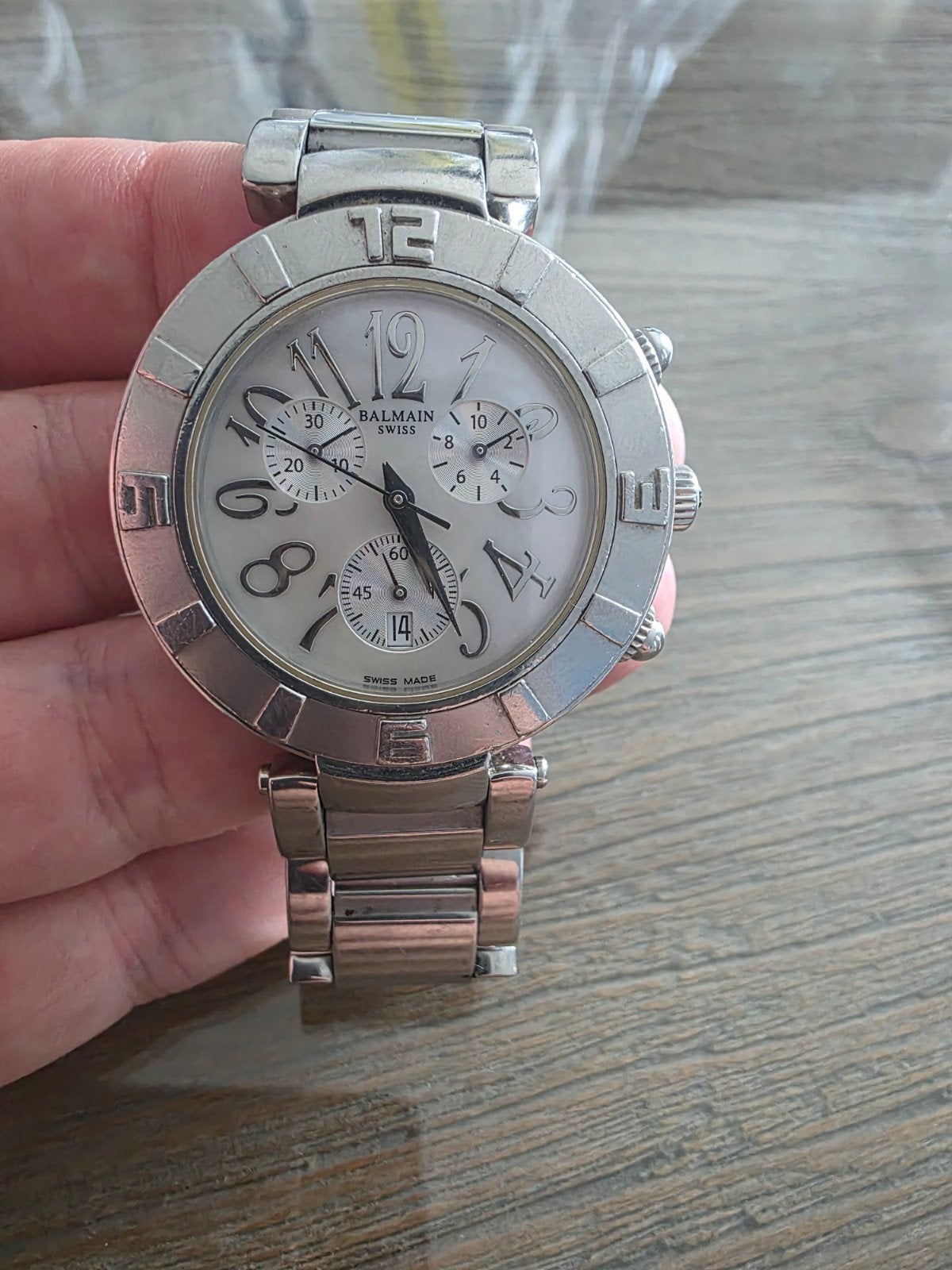 Balmain horloge, Gebruikt, Staal, Polshorloge, Staal