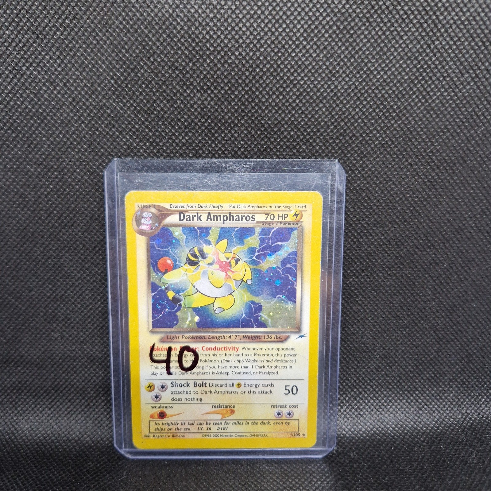 Dark Ampharos Neo Destiny, Ophalen of Verzenden
