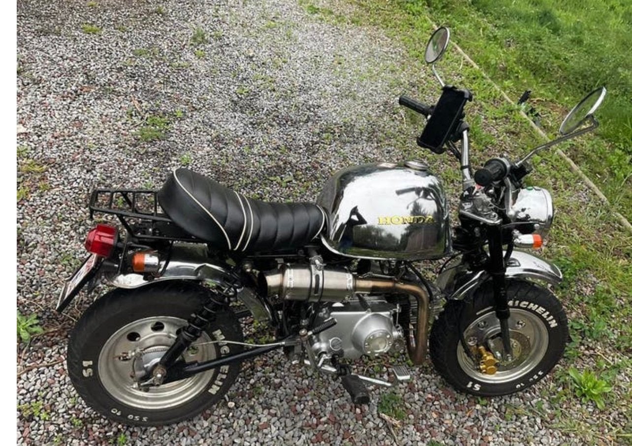 HONDA MONKEY GORILLA 50CC KLAASE B IN UITSTEKENDE STAA, Fietsen en Brommers, Brommers | Honda, Zo goed als nieuw, Overige modellen