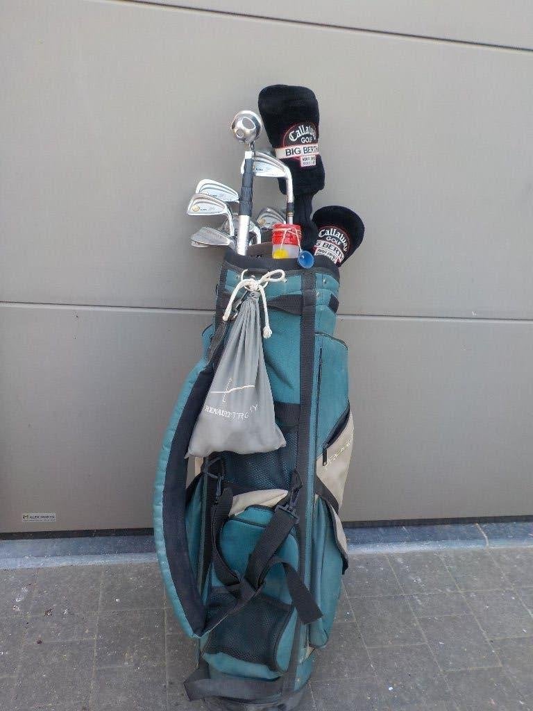 Golfset : golfzak / clubs / ballen ...., Ophalen, Tas