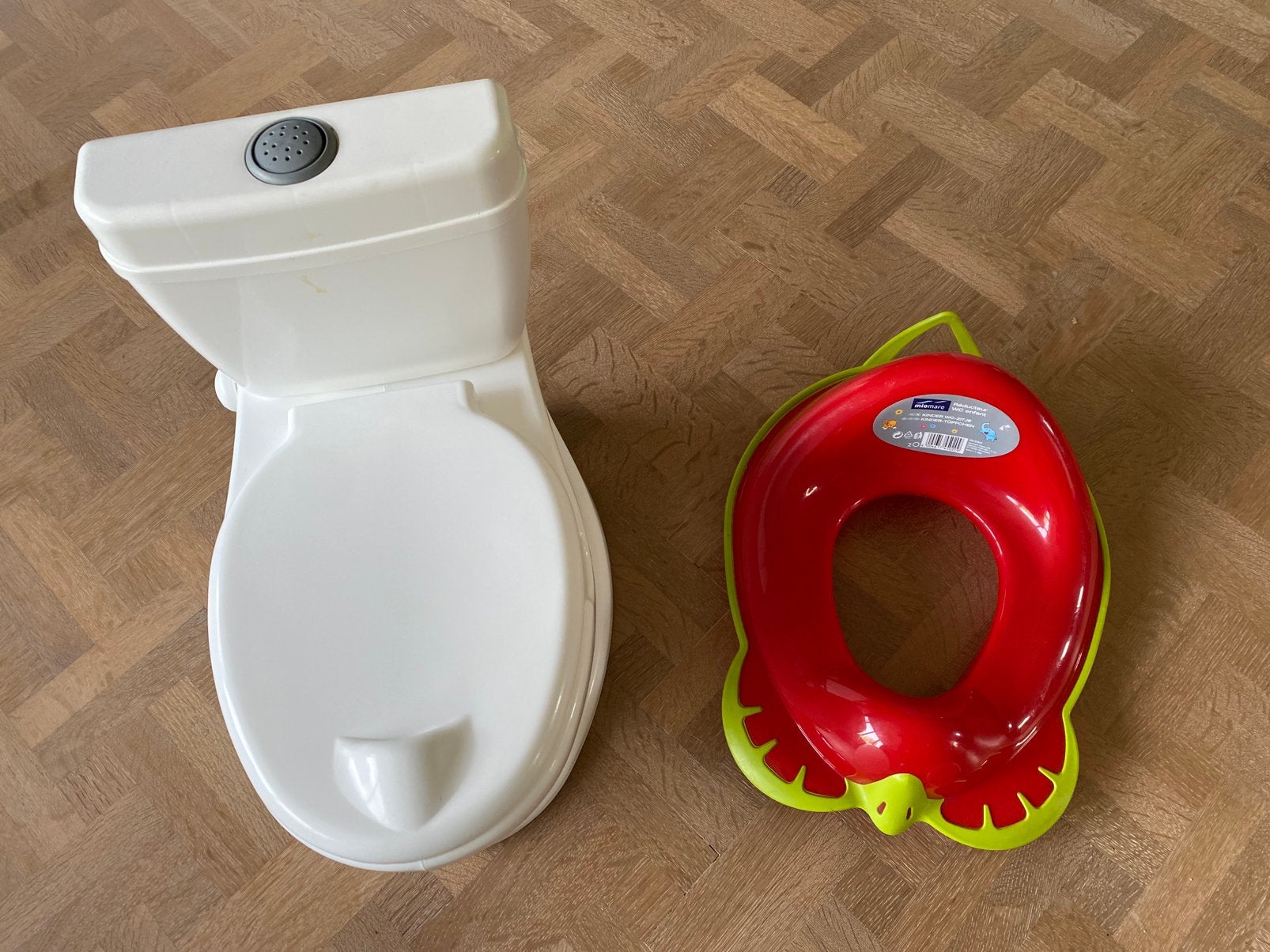 Wc verkleiner + potje, Ophalen, Zo goed als nieuw