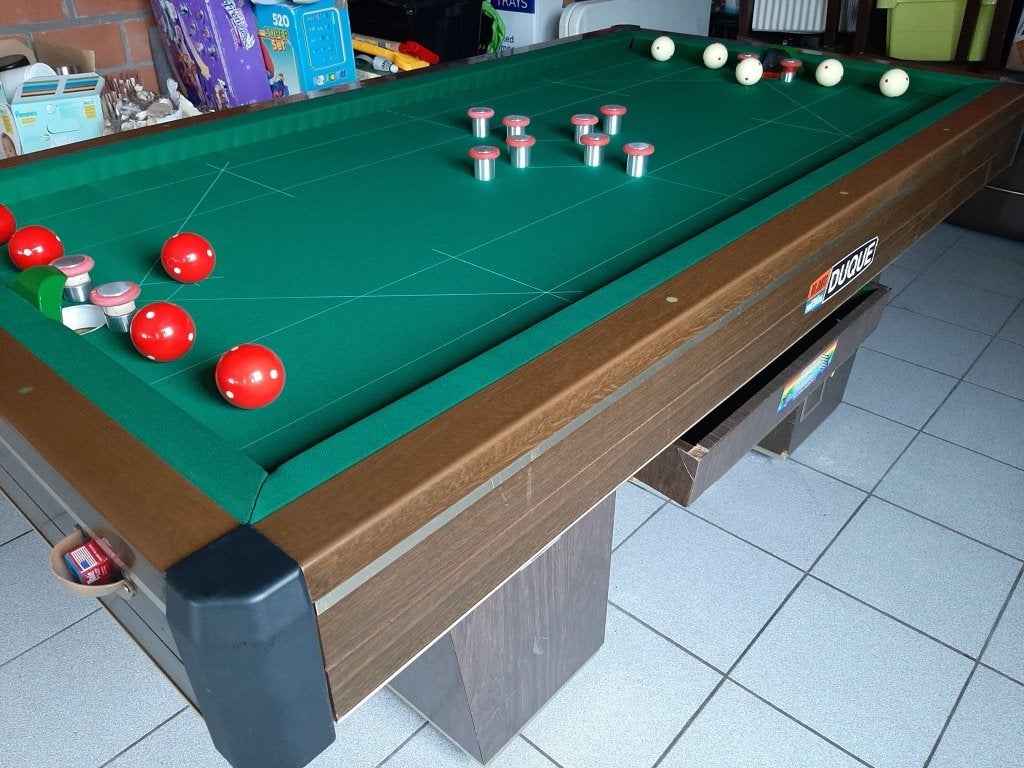 Welkom bij Biljarts Vinckier., Sport en Fitness, Ophalen, Zo goed als nieuw, Biljarttafel
