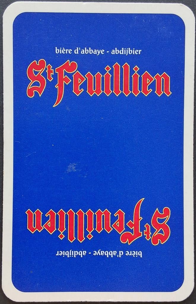 1 Speelkaart  St. Feuillien, Enlèvement ou Envoi