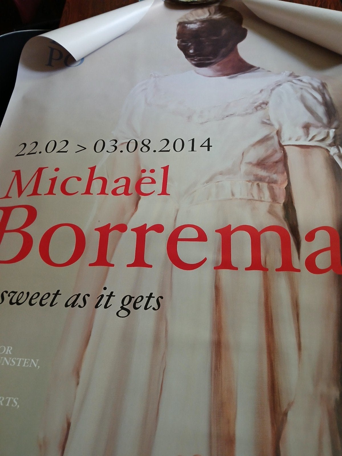 Grote Affiche M Borremans, Verzamelen, Ophalen of Verzenden