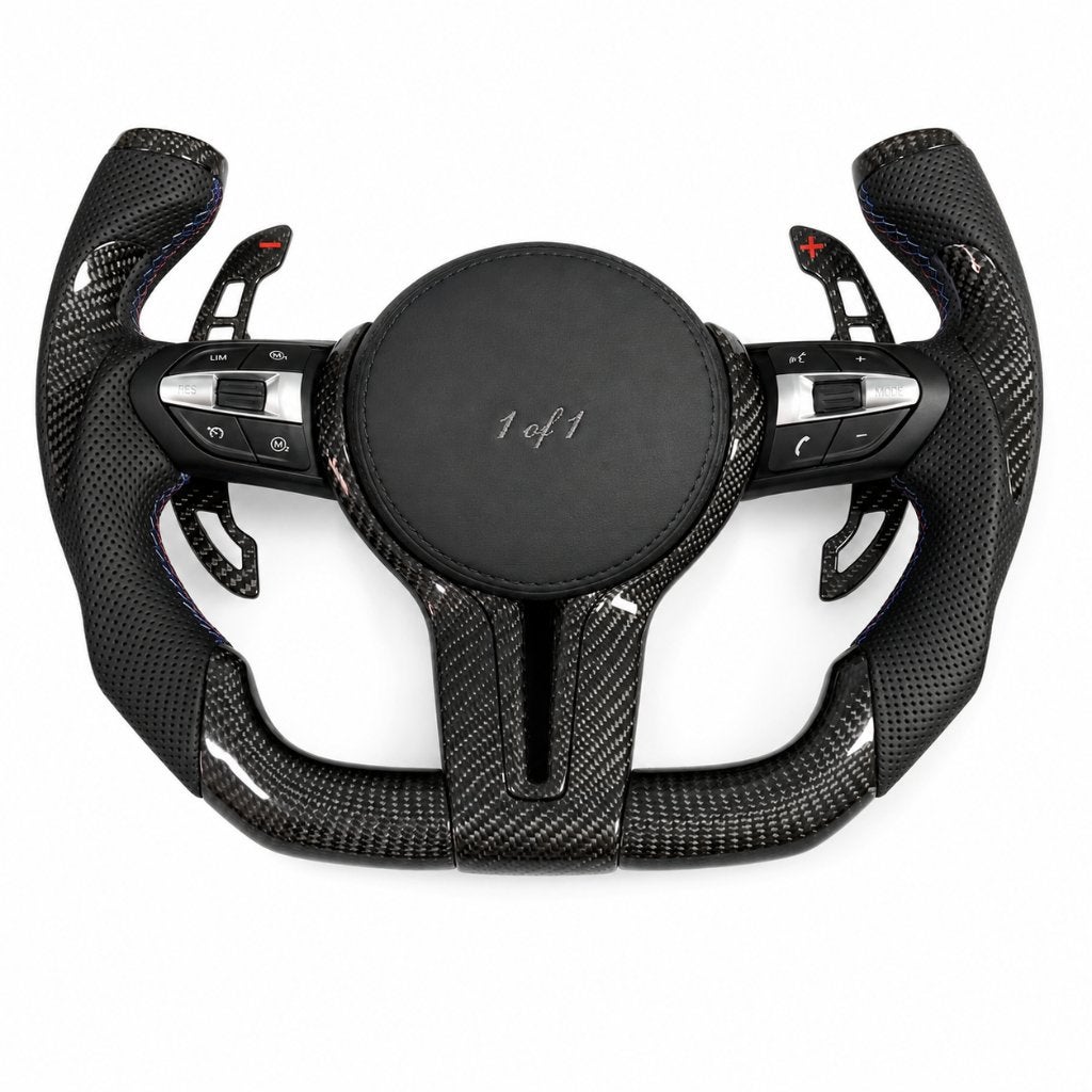Volant yoke carbone pour BMW modèles F et E, Enlèvement ou Envoi, Neuf, BMW