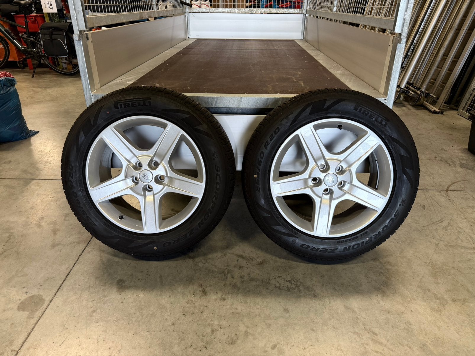 Nieuw !!! Land Rover Defender 5 Velgen + banden, Auto-onderdelen, Banden en Velgen, Ophalen, 255 mm, Banden en Velgen, Nieuw