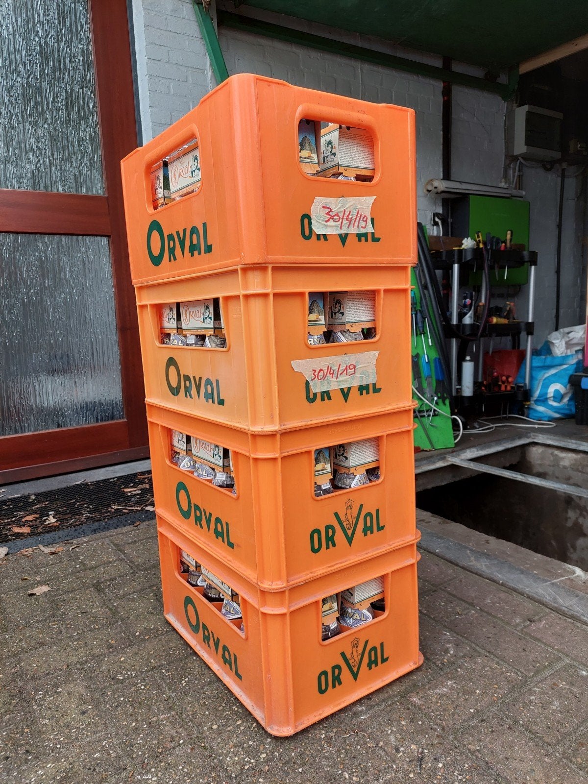 Oude trappist orval 7 jaar oud bier met smaakevolutie 2019, Ophalen, Nieuw, Overige merken