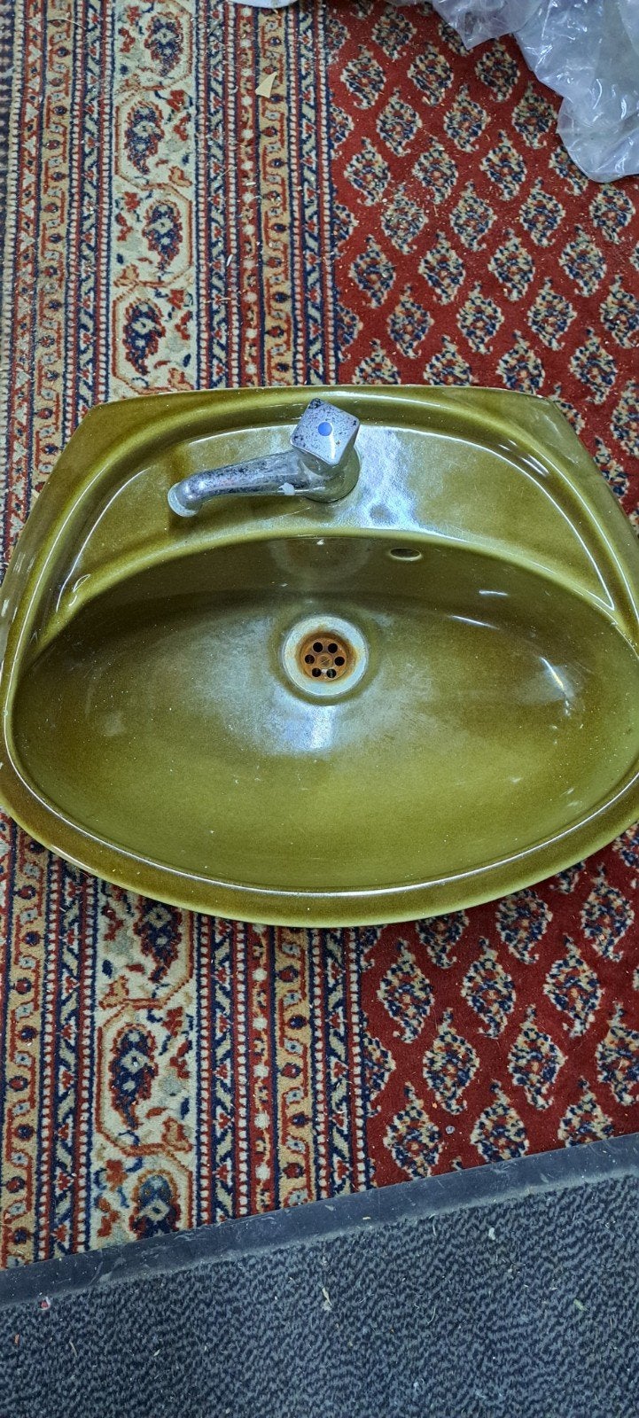 Wc lavabo, Ophalen, Gebruikt