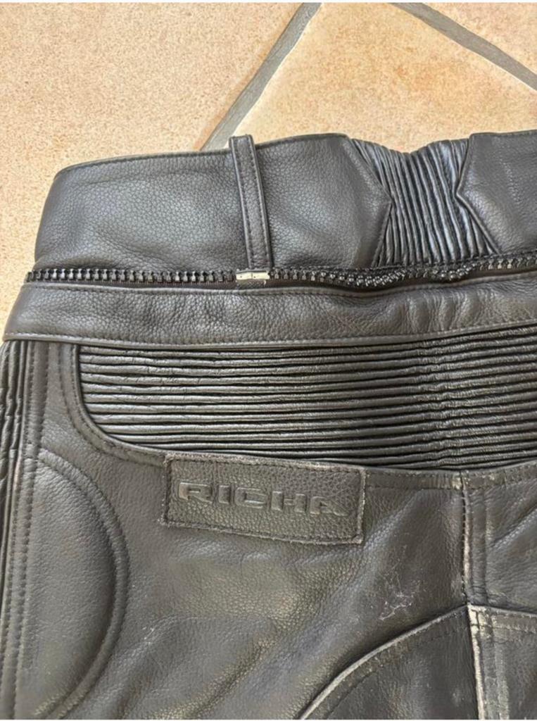 RICHA 42 leren motorbroek, Ophalen of Verzenden