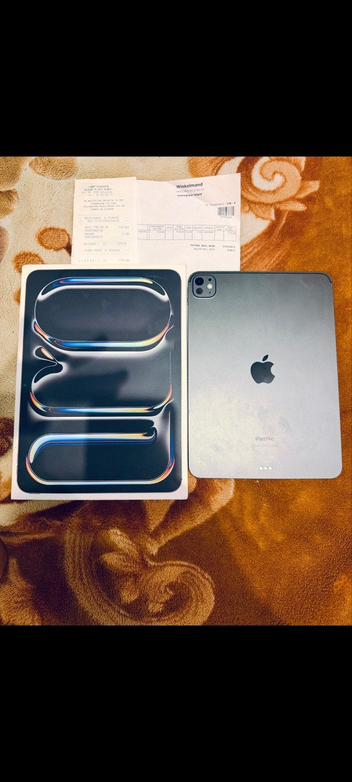 Apple iPad Pro 11 pouces M4 256 Go Wi-Fi - noir, Informatique & Logiciels, 11 pouces, Comme neuf, Enlèvement, Apple iPad Pro