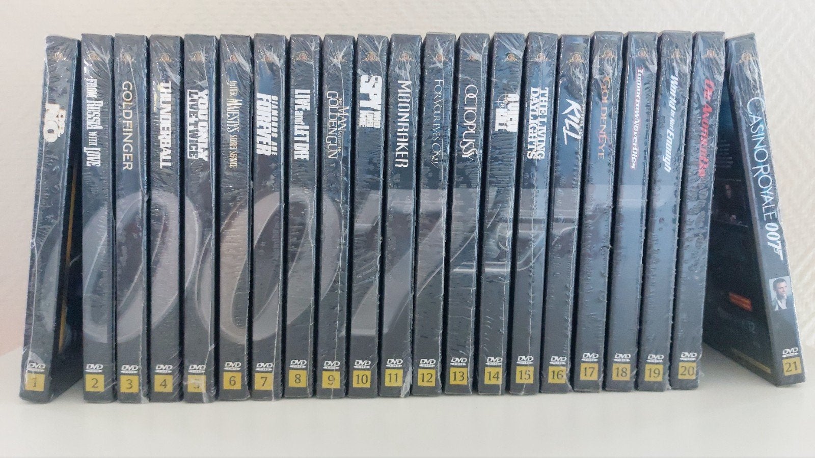Dvd,'s James Bond Collectie
Nrs 1tot21, Cd's en Dvd's, Dvd's | Actie, Ophalen of Verzenden