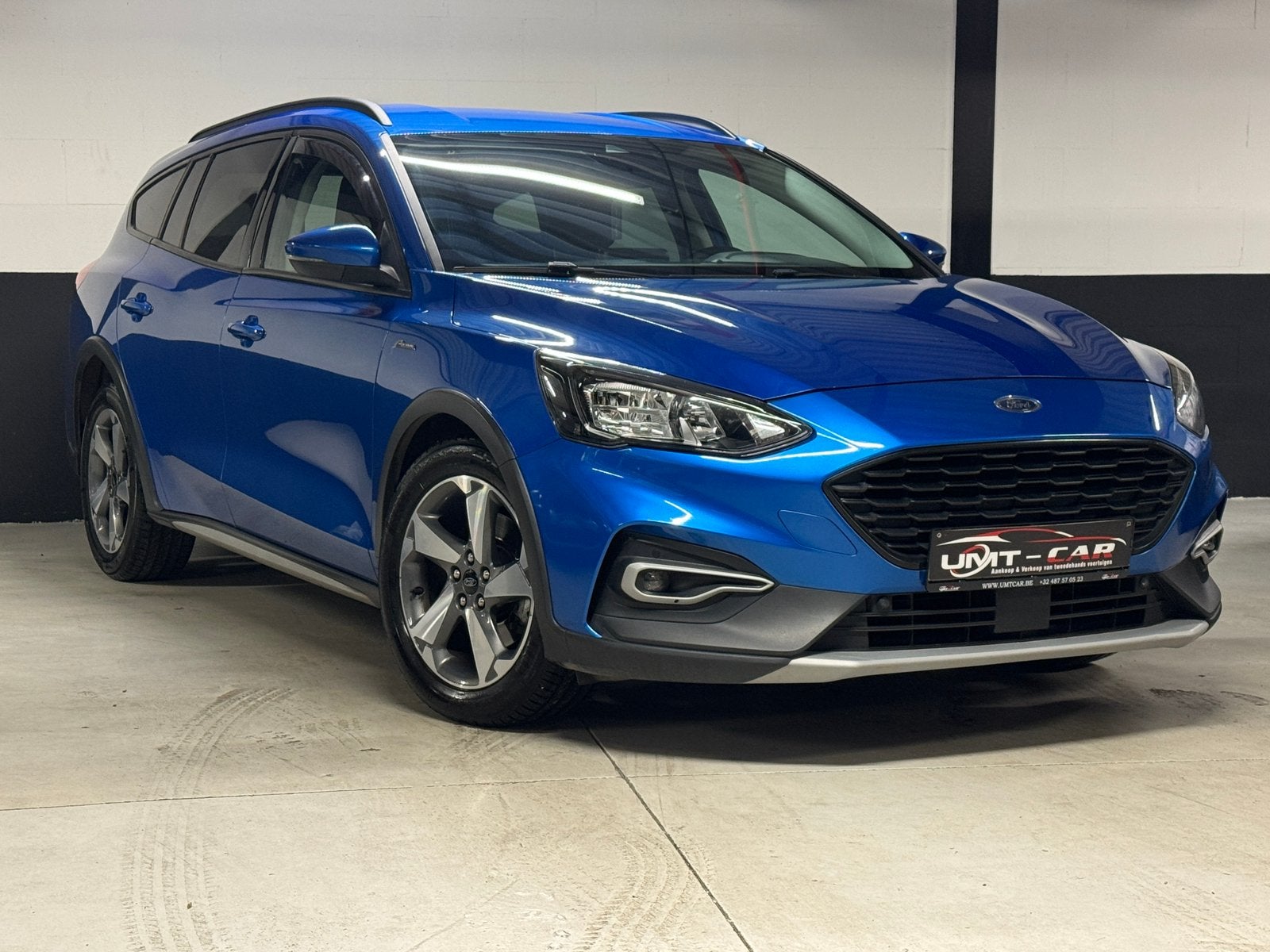 FORD FOCUS 2.0 ECOBLEU ACTIVE /AUTOMAAT/TREKHAAK/VOL OPTIES✅, Auto's, Dealer onderhouden, 1995 cc, 4 cilinders, Blauw