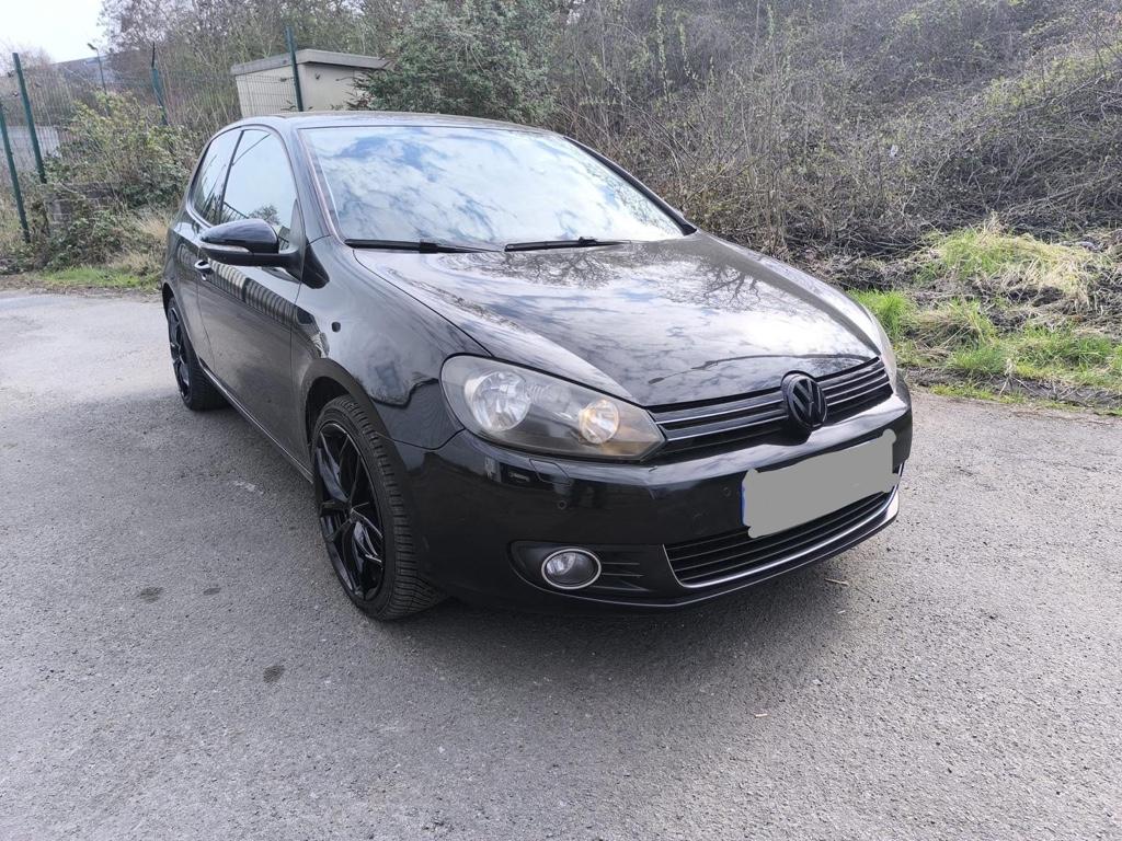 Vw Golf VI 2009, 1.4 TSI nouvelle distribution, ambreyage, Auto's, Euro 5, Stof, 4 cilinders, Zwart