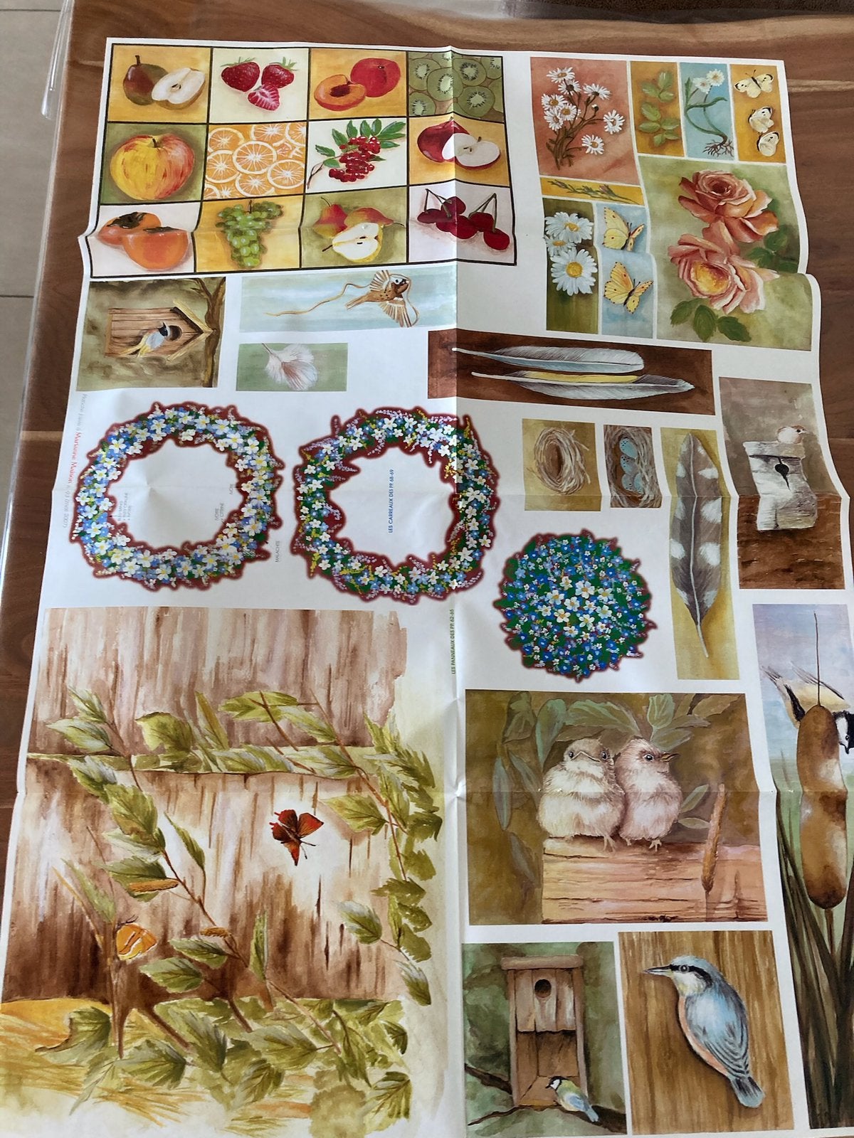Decoupage vellen, Ophalen of Verzenden, Zo goed als nieuw, Dieren