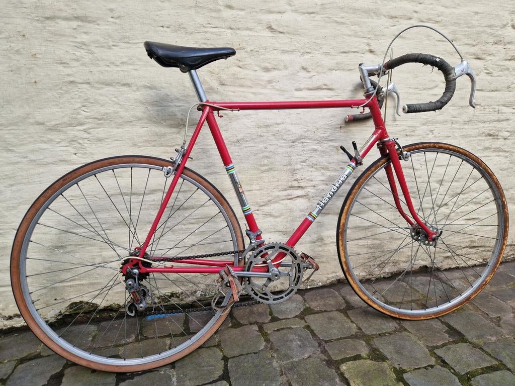 FLANDRIA koersfiets, 55 tot 59 cm, Ophalen, Flandria, Jaren '60 of nieuwer
