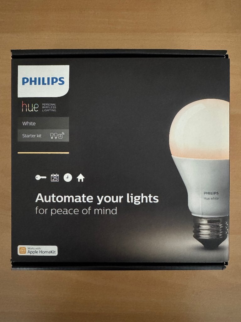Philips Hue White Starterkit (E27, 2 lampen, met Bridge 2.0), Led-lamp, Gebruikt, Philips Hue, Minder dan 10 watt