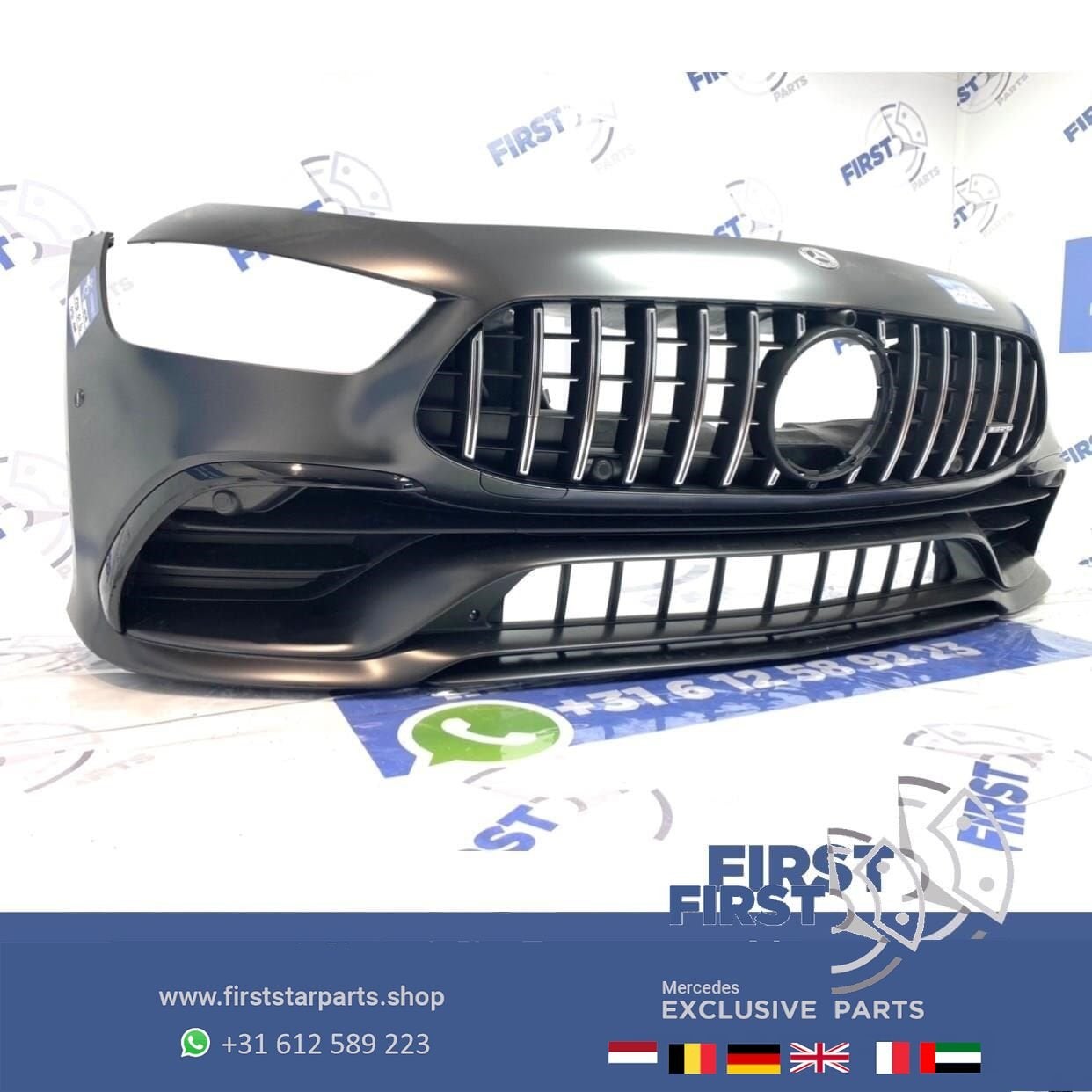 X290 W290 GT 43 53 4 DOORS COUPÉ AMG VOORBUMPER GRIJS COMPLE, Utilisé, -, Avant, -
