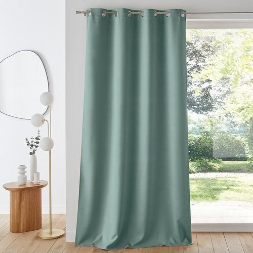 2 Verduisteringsgordijnen Celadon La Redoute - VODA, Huis en Inrichting, Stoffering | Gordijnen en Lamellen, 100 tot 150 cm, 200 cm of meer