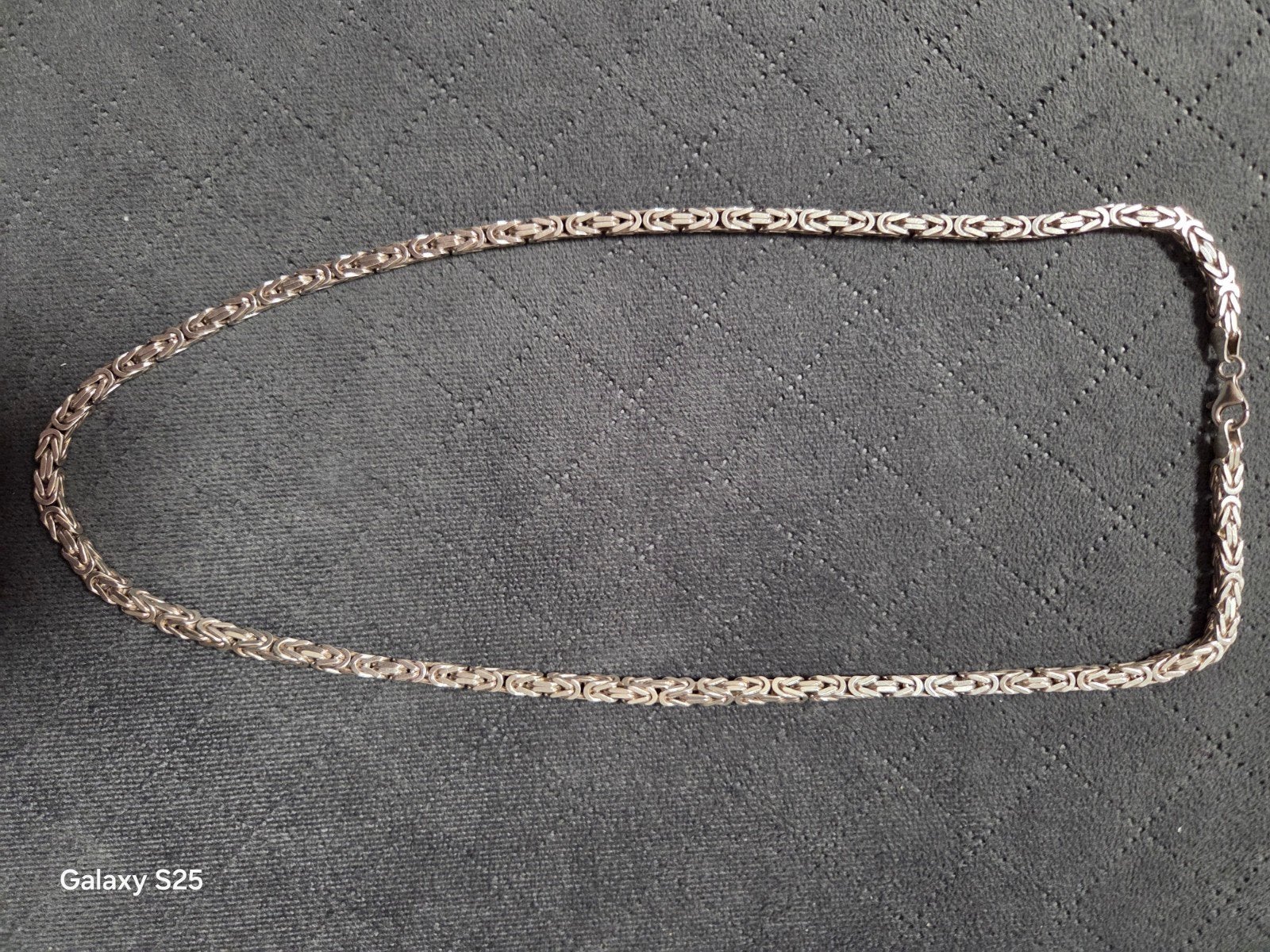 Zilveren ketting 925, Ophalen, Nieuw, Wit, Zilver