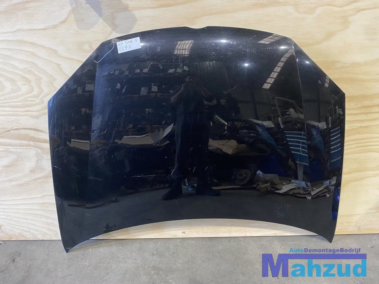 VW GOLF 5 LC9Z Zwart motorkap 2003-2009, Volkswagen, Volkswagen AG, Vw@volkswagen.de, Utilisé