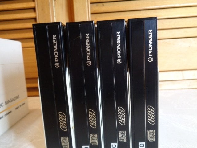 9 x 6disk casette voor pioneer enkel voor PD-M, Ophalen, Zo goed als nieuw
