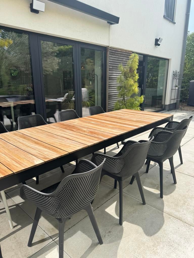 Lot de 8 chaises d’extérieur, Enlèvement, Comme neuf, Plastique