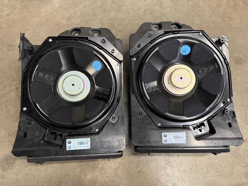 BMW F20 HIFI Subwoofer Set Links + Rechts, Ophalen of Verzenden, Zo goed als nieuw