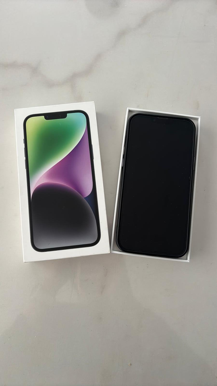 Apple iPhone 14 Plus 128GB Midnight 77% batterij, Télécoms, 128 GB, 77 %, Comme neuf, Enlèvement