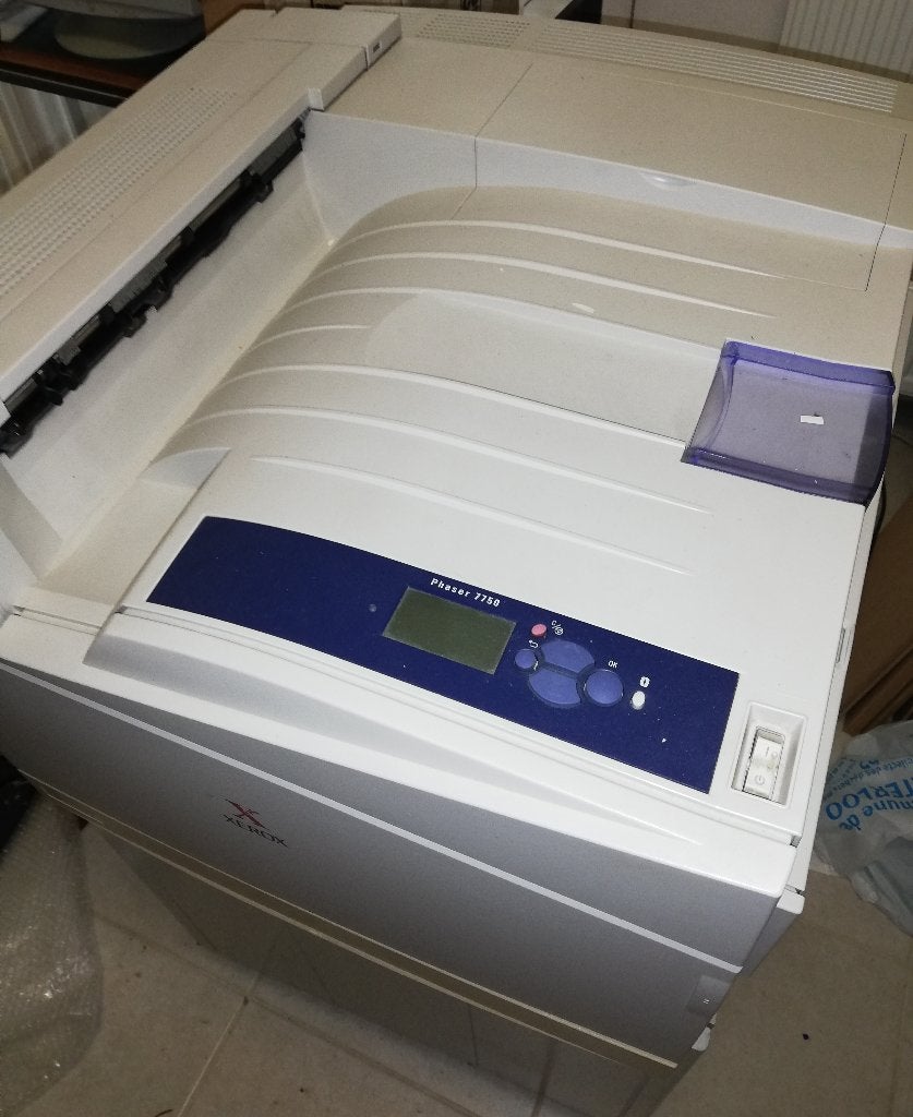 Imprimante professionnelle laser couleur Xerox Phaser 7750DN, Computers en Software, Printers, Printer, Laserprinter, Kleur printen