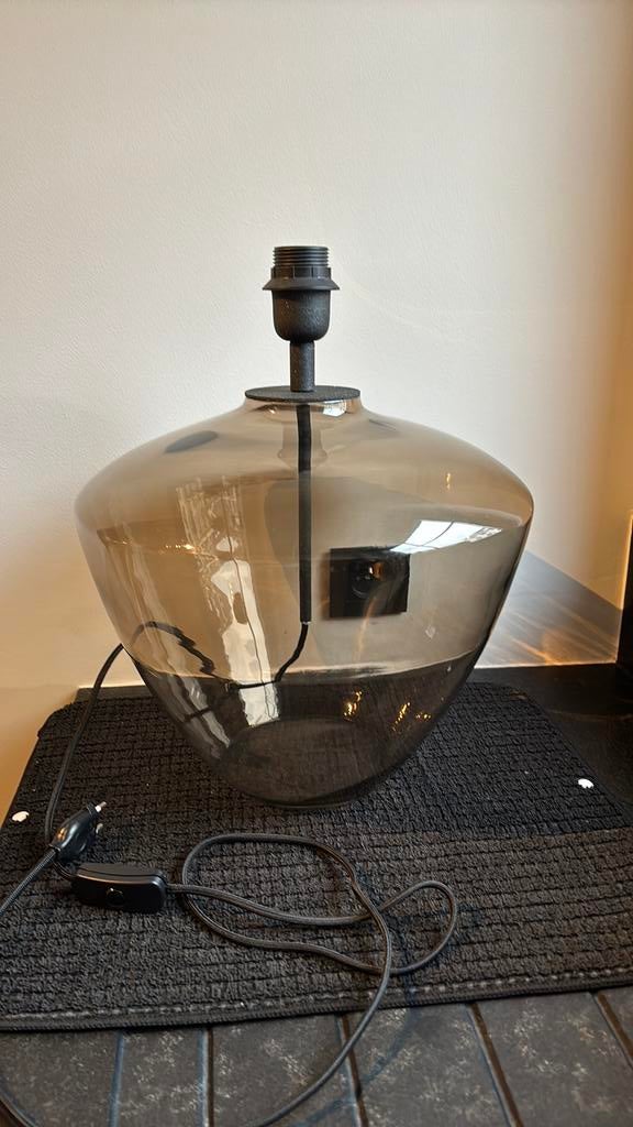 Nieuwe Scapa Home bruin glas lamp, Huis en Inrichting, Lampen | Tafellampen, Nieuw, Glas, Ophalen